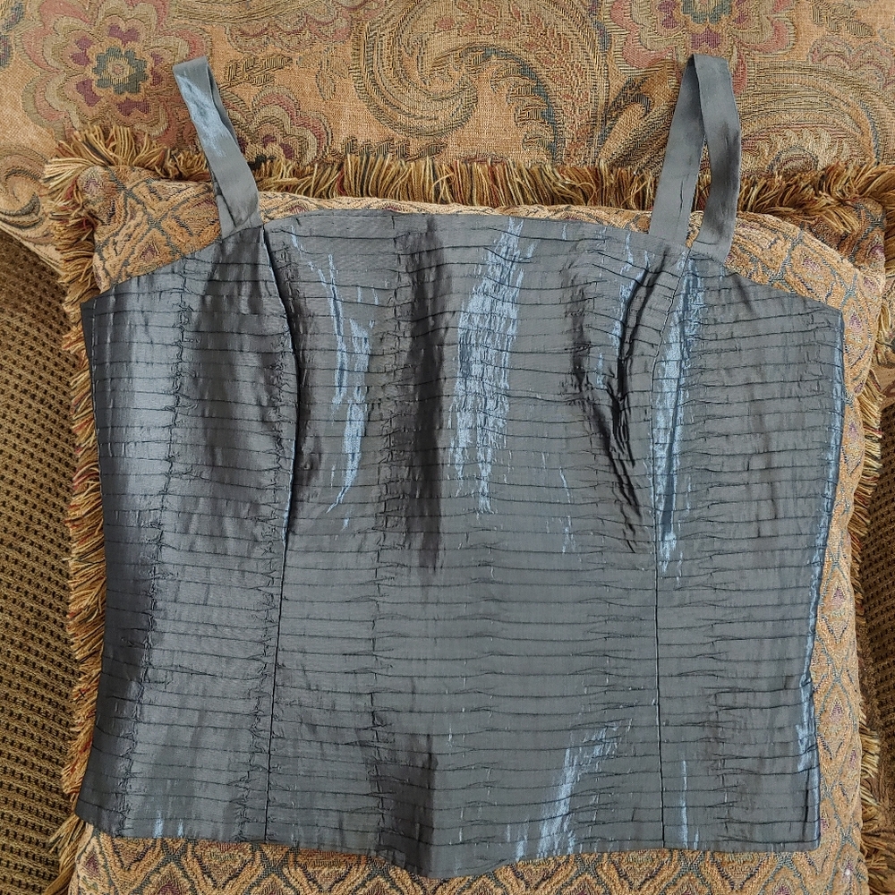 NWT LOFT METALLIC TOP.